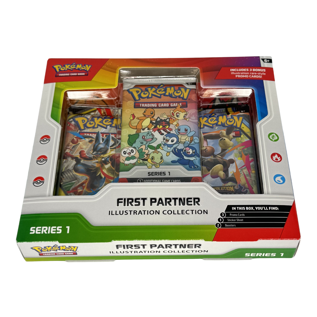Pokémon TCG: First Partner Illustration Collection Series 1 – Shrine Society Collectibles Boutique