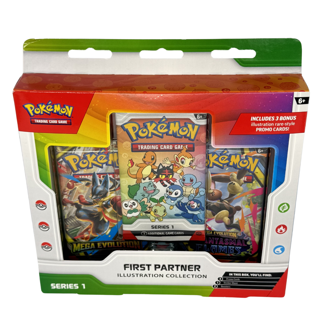 Pokémon TCG: First Partner Illustration Collection Series 1 – Shrine Society Collectibles Boutique